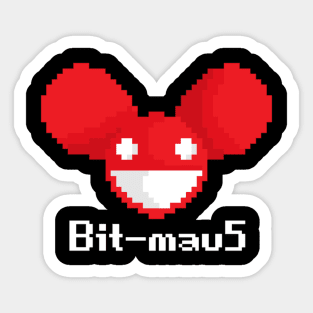 Deadmau5 8-bit! Sticker